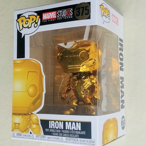 ¡Pop dorado cromado dorado de Marvel Studios primeros diez años! Bobble Heads IRON MAN GROOT LOKI - Imagen 14 de 57