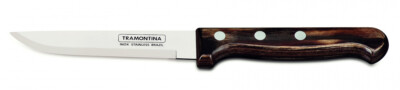 Tramontina Gaucho Steak-Messer mit Holzgriff Küchen-Zubehör Grill BBQ Besteck 