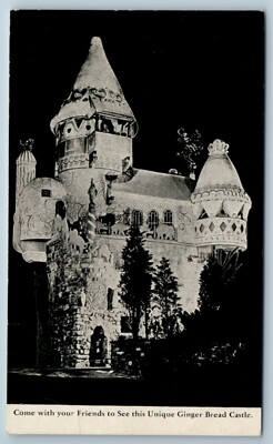 Ginger Bread Castle Hamburg New Jersey NJ Postcard National Biscuit Company