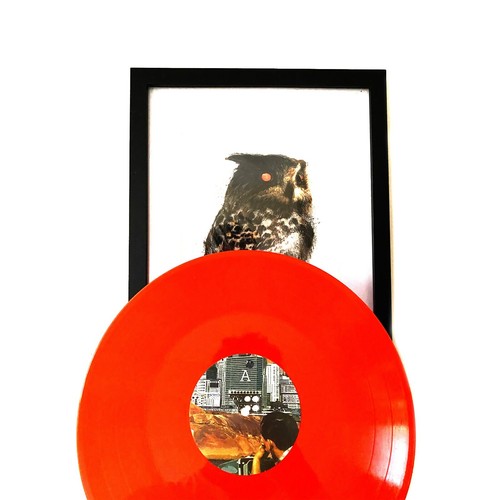 Diskordant by A_A (Satoshi Tomiie + Nao Gunji) Orange Vinyl 12" (Live Recording) - Picture 4 of 5