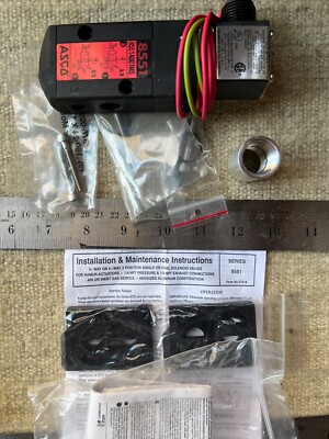 NEW and ready to use Asco Pilot Solenoid Valve 1/4  Pipe Size 