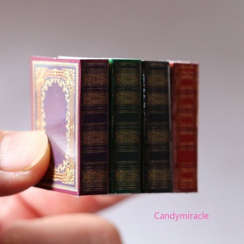 4 Stück Maßstab 1:6 Puppenhaus Miniatur Bücher Klassische Schrift Lesen Zubehör - Bild 2 von 6