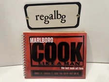 Marlboro Cook Like A Man COOKBOOK Smoke It BBQ The Heck Out Of It Cookery 2004(T