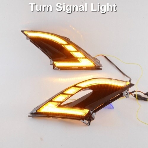 LED Front Bumper Fog Lights DRL Turn Signal Lamp For Honda Accord 2023-2024 - Picture 6 of 9