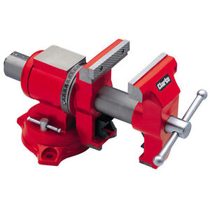 Clarke CMV140 multi-purpose fonte vice 360 ° pivotant mâchoires pivot 180 ° chaque sens