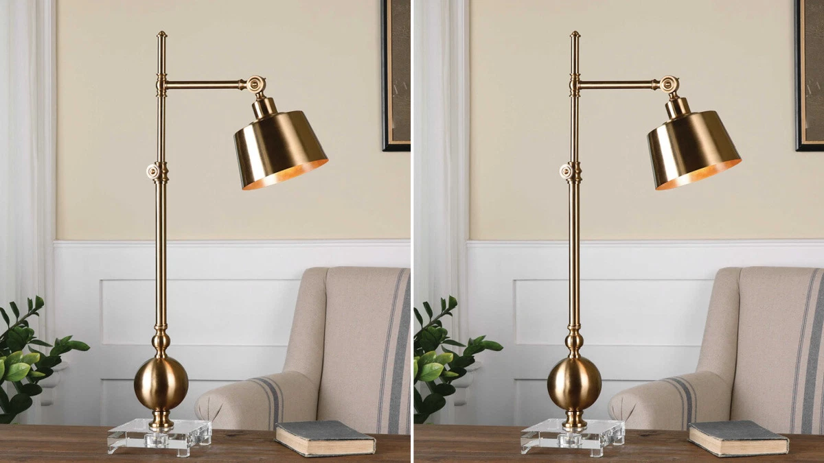 Task sale lamp brass