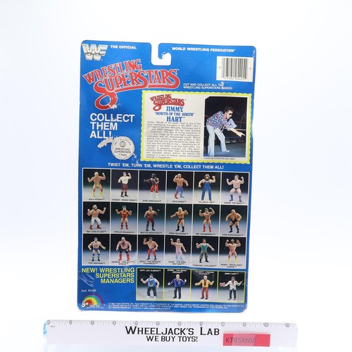 Jimmy Hart WWF Wrestling Superstars LJN 1985 Titan Sports NEW MOSC SEALED - Picture 3 of 4