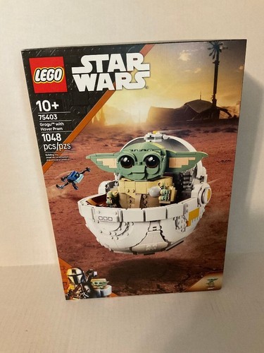 LEGO (75403) Star Wars Grogu mit Schwebewagen Konstruktionsspielzeug (neu & versiegelt)