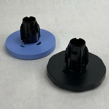 HP Design Jet Spindle Caps Blue/Black - Part No CR357-40050 - No Bar