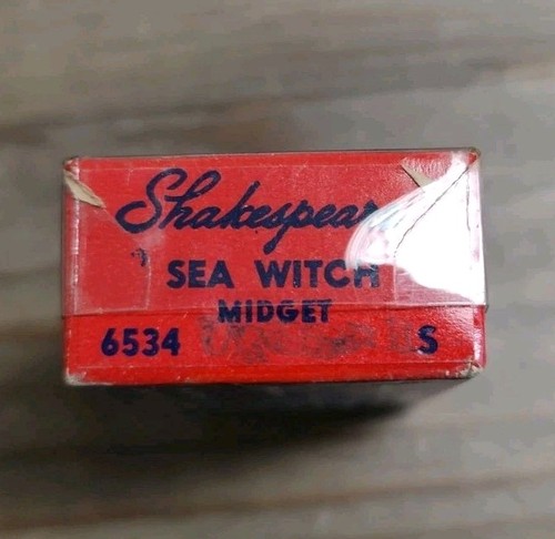 Shakespear Midget Sea Witch in scatola originale 6534S Kalamazoo, Mich. - Foto 12 di 14