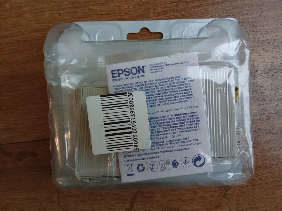 EPSON T1285 Multipack 4 cartouches Noir Cyan Magenta Jaune couleur Stylus Office - Photo 2/3