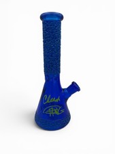 Cheech Marin Tommy Chong Signed 8" Glass Bong *Cheech & Chong* BAS
