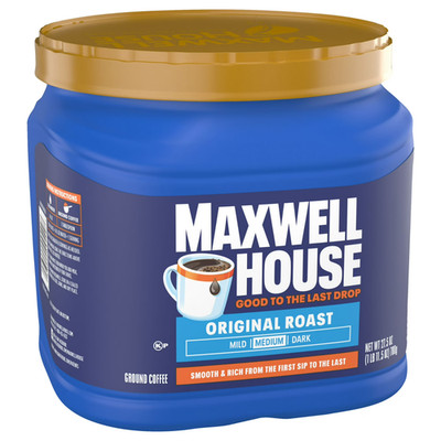 Maxwell House Original Roast Coffee 27.5 oz Fresh Ground Medium Roast