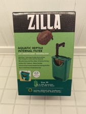 Zilla Aquatic Reptile Internal Filter Smartclean Tech Size 20 New In Box