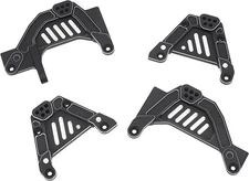 Black Alloy Shock Tower Set for Axial SCX6 RC Crawler - Front & Rear 251001