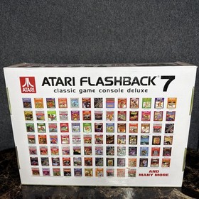 Atari Flashback 7 Classic Game Console Deluxe 101 Games Original Box Included 
