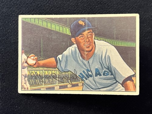 Chico Carrasquel #41 1952 Bowman card