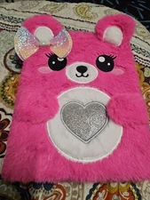 Journal 8. 5 x 11 Lined Notebook Bright Pink 🩷 Cute Diary Soft Paperback