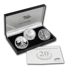 2006 20th Anniversary Silver American Eagle Set in OGP w/COA ~ NICE