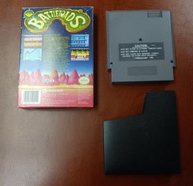 Battletoads (Nintendo NES, 1991) con scatola e protezione