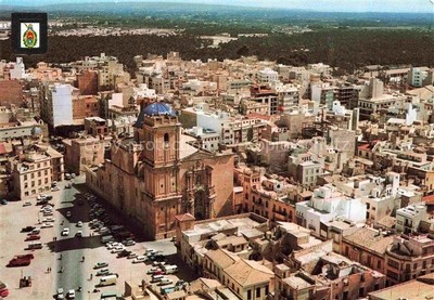 Elche Alicante ES Fliegeraufnahme