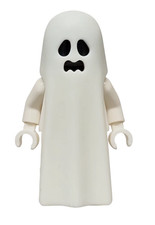 LEGO Halloween Glow In The Dark Ghost Minifig TWN529 Spooky 31167 HauntedMansion