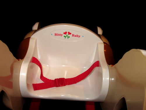 American Girl Bitty Baby "Caja de caballo mecedor musical de cuerda" De colección 2001 ¡Funciona! - Imagen 13 de 22