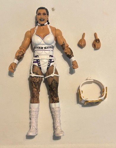 WWE Mattel Elite Series - Rhea Ripley Serie 110 mit Titelgürtel 6" lose Figur
