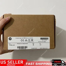 Factory Sealed AB 1768-L43 Ser B CompactLogix L43 Controller US Free Tax