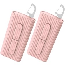 Dental Floss Portable Case, Storage 10 Picks Floss in Box,Floss Pick Dispense...