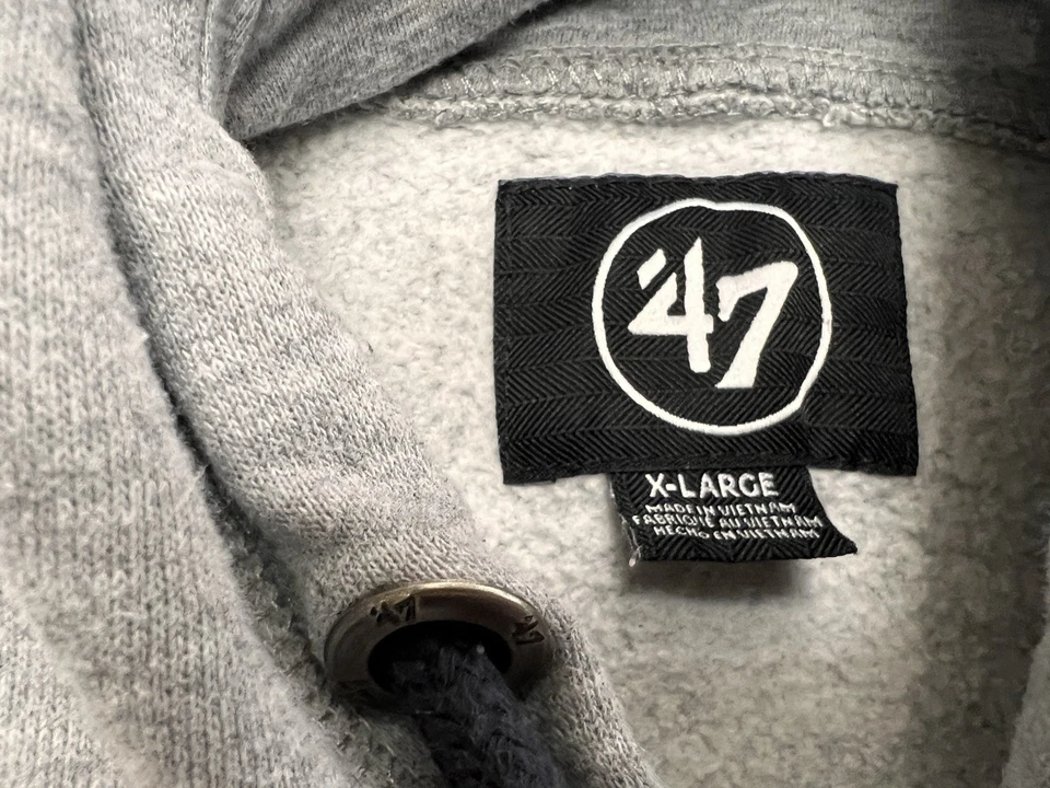 47 БРЕНД CLEVELAND INDIANS MLB бейсбол толстовка с капюшоном толстовка Sz мужской XL - Изображение 4 из 4