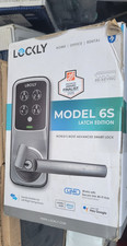 Lockly MODEL 6S Latch Edition Advanced Smart Lock PGD6S Brand New Sealed Box