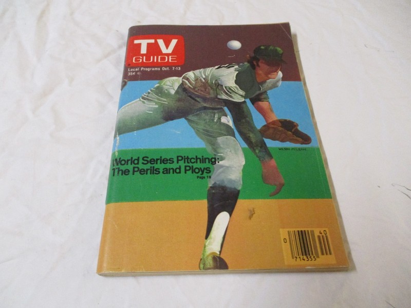 TV GUIDE OCT 7-13 1978 WORLD SERIES WILSON MCLEAN ARTIST