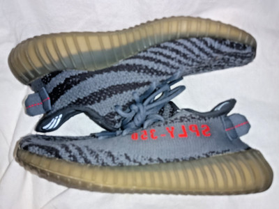 adidas Yeezy Boost 350 V2 Low Beluga 2.0 Grey Orange AH2203 Mens