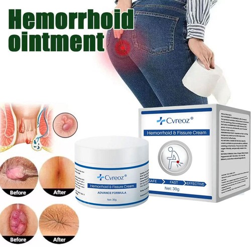Hämorrhoiden & Riss Creme Voraus Formel, Hämorrhoiden Behandlung Salbe DE - Bild 4 von 14
