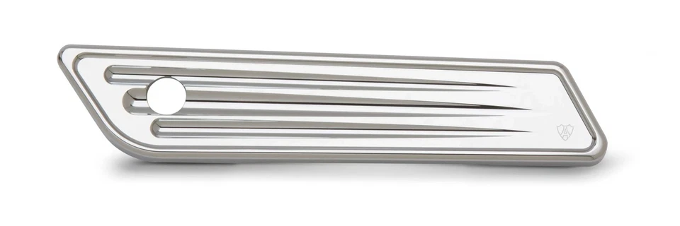 Arlen Ness 03-536 Cromo Corte Profundo Alforja Pestillo Bisagra Cubiertas 14-21 Harley F... Foto 2 de 2