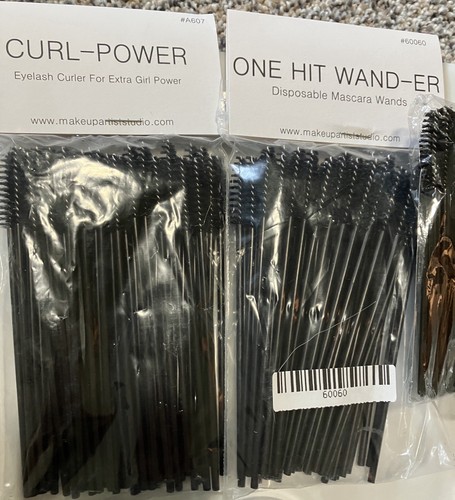 NEW Lot – Mascara Wands, Eyelash Applicators & Makeup Sponges – Beauty Tools - Imagen 2 de 6