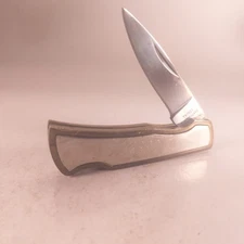 Things Remembered Folding Pocketknife Stainless Japan Engraved “Merrill"