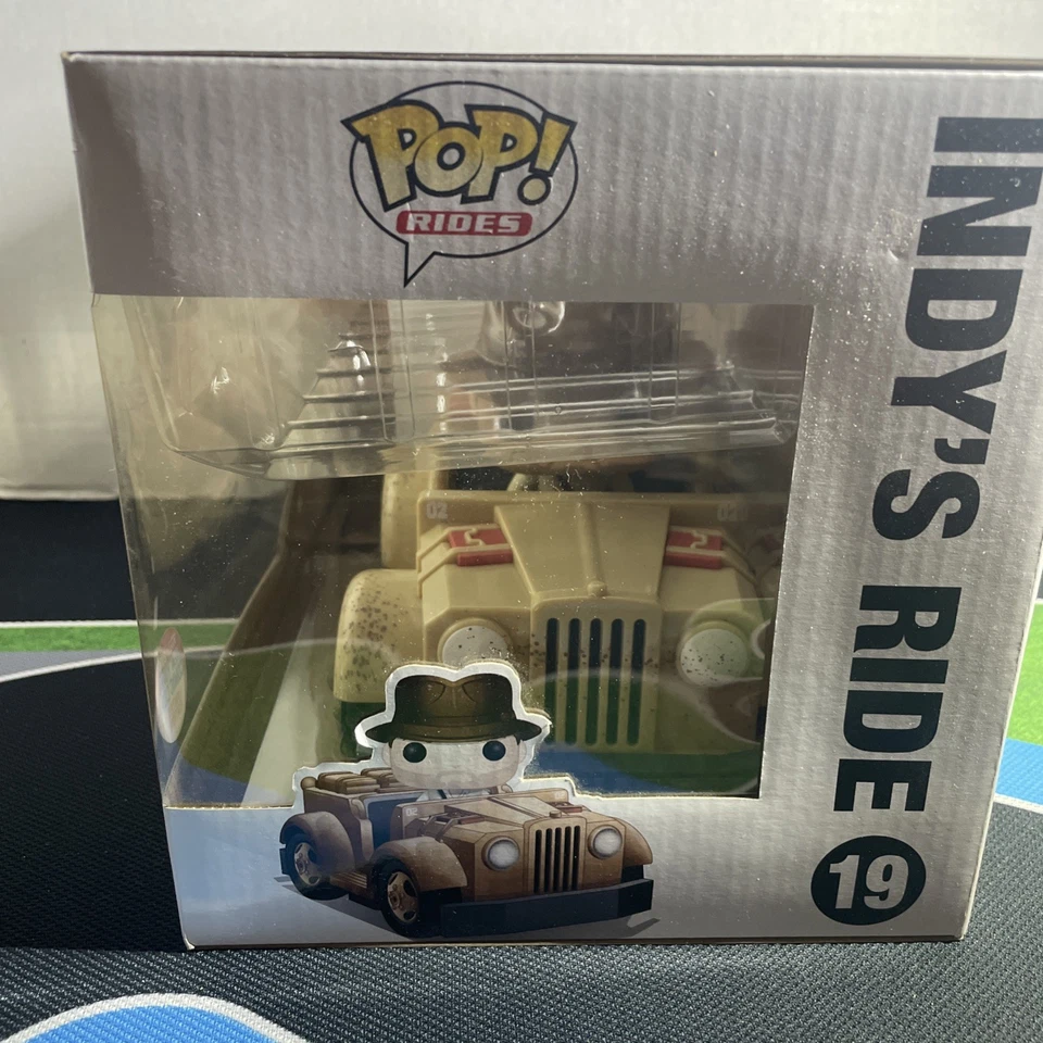 Funko Pop Rides Indiana Jones Indy’s Ride NYCC 2016 exclusivo nuevo en caja dañado Foto 2 de 4