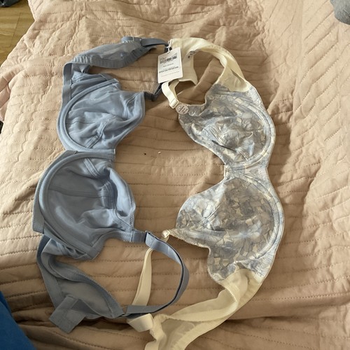 tu bra 38B blue Underwired X2 RRP £16 See Description