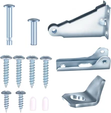 Steel Screen Door Closer Kit for Wright Products - Silver Finish