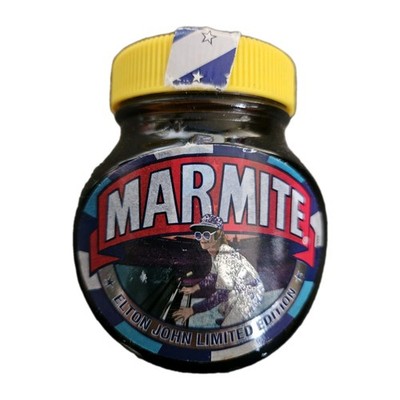 Marmite Jar (LEER) - Elton John Limited Edition Jar - Dodger Stadium Empty Jar