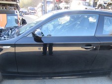 T�r vorne links Fahrert�r - 3-t�rer - Schwarz II 668 BMW 118d DPF E81,E82,E8