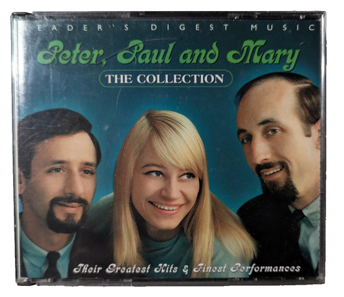 Peter, Paul and Mary The Collection 4-CD Set Reader's Digest 1998 Folk Music
