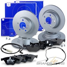 ATE BREMSSCHEIBEN +BREMSBELÄGE +KONTAKTE VORNE+HINTEN FÜR BMW 3-ER E90 E91 E92