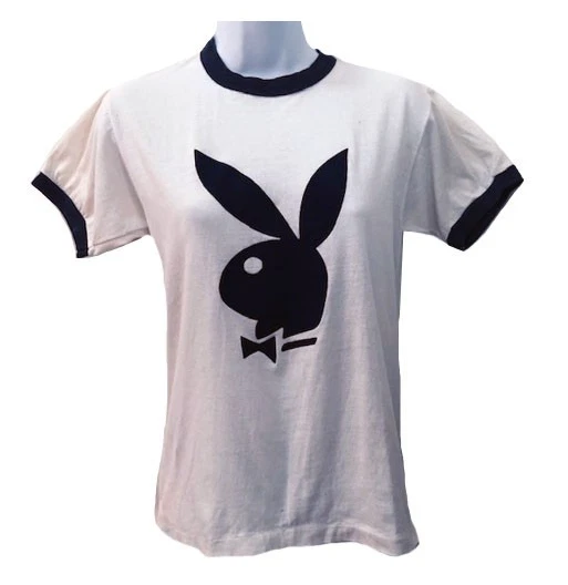Preços baixos em Playboy Camisetas Vintage Tamanho Regular para