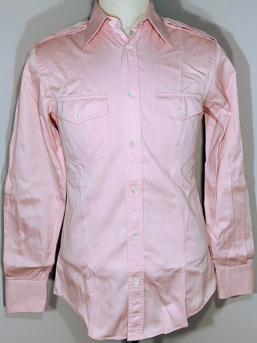 GUCCI ピンク ドレスシャツ 42 美品 厚手 上品 Gucci Pink Long Sleeve Dress Shirts for Men for sale | eBay