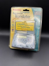 Franklin TWE-118 5 European Translator German French Spanish Italian