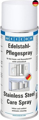 WEICON Edelstahlpflege-Spray 400 ml | Effektiver Edelstahlreiniger von