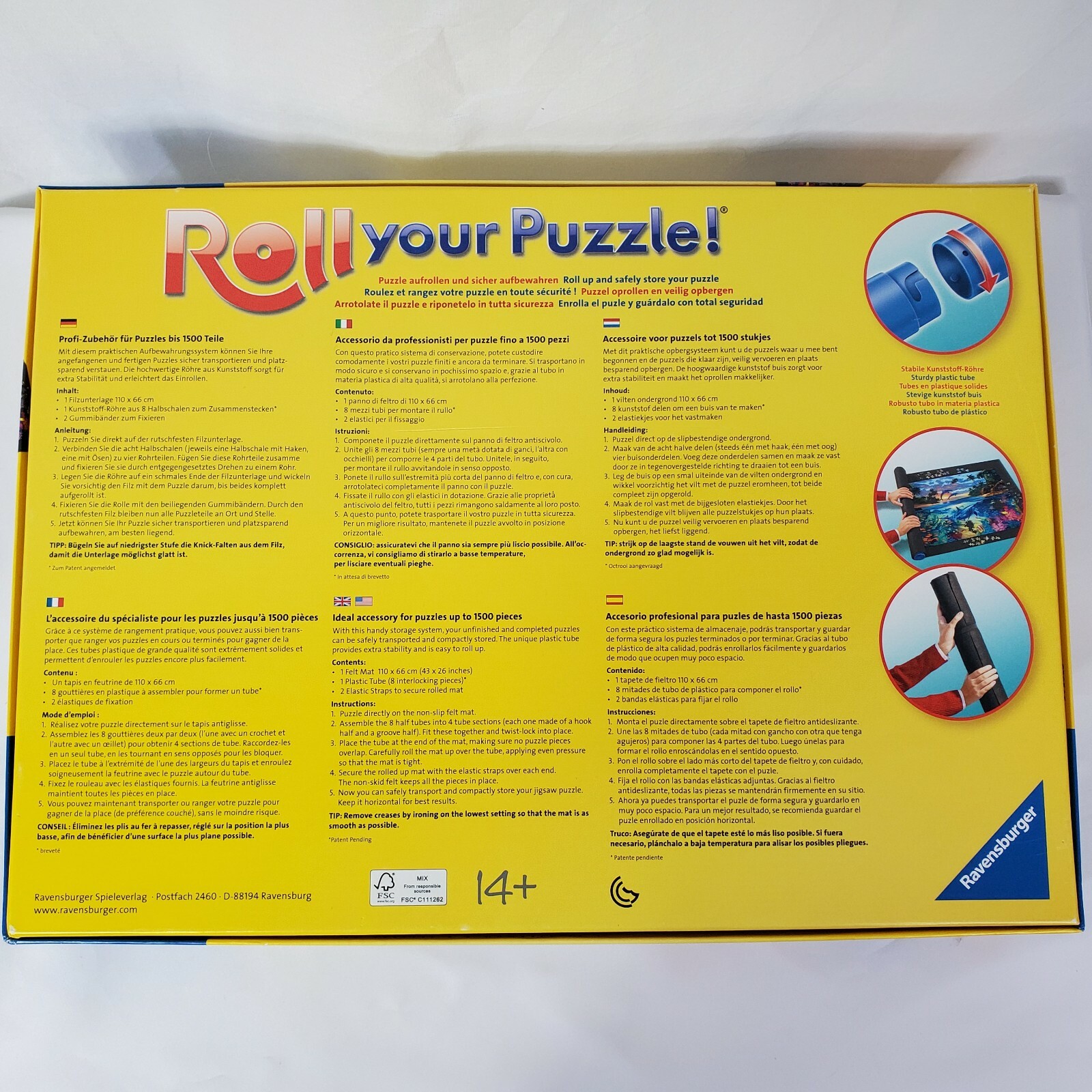 ravensburger roll your puzzle storage mat